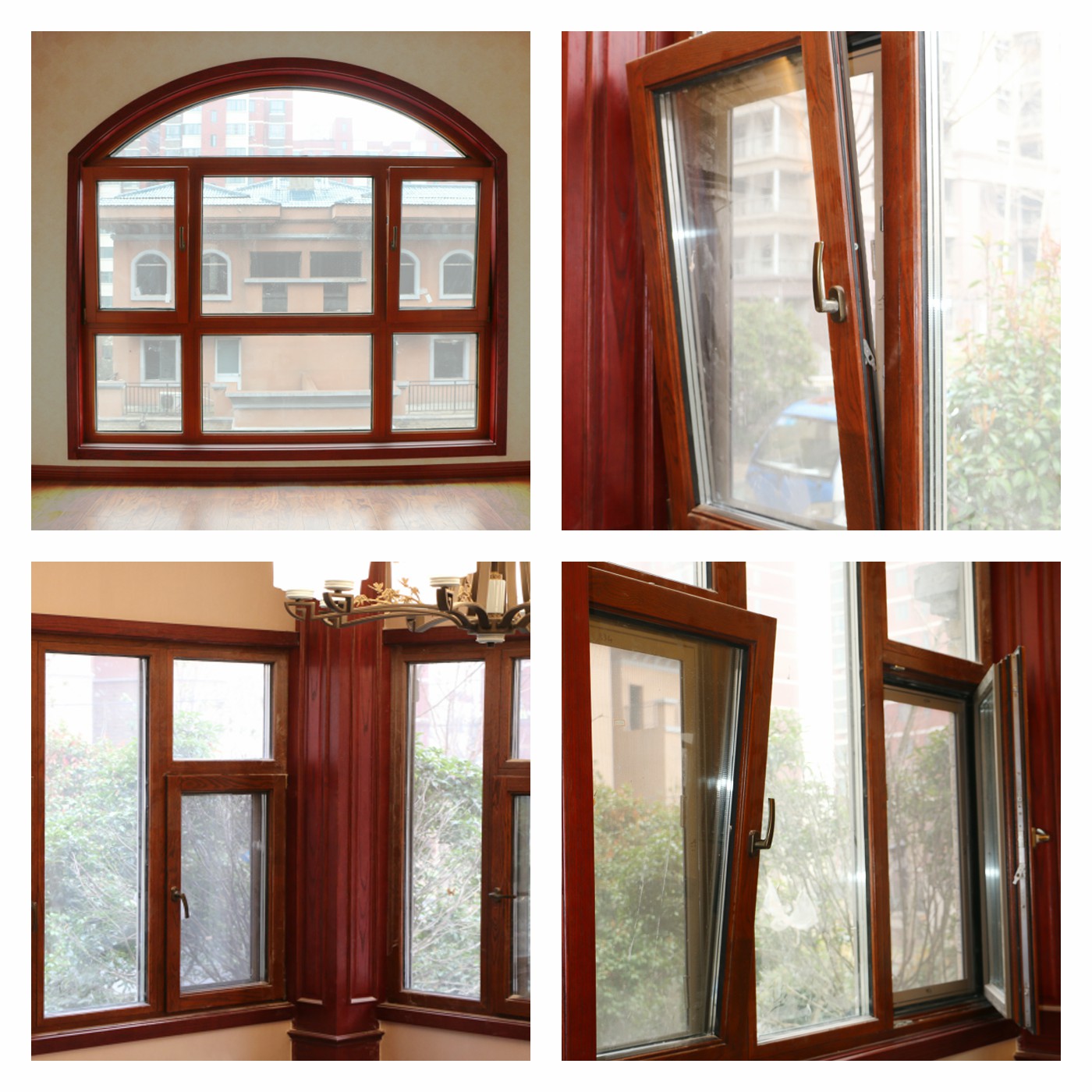 鋁包木窗案例