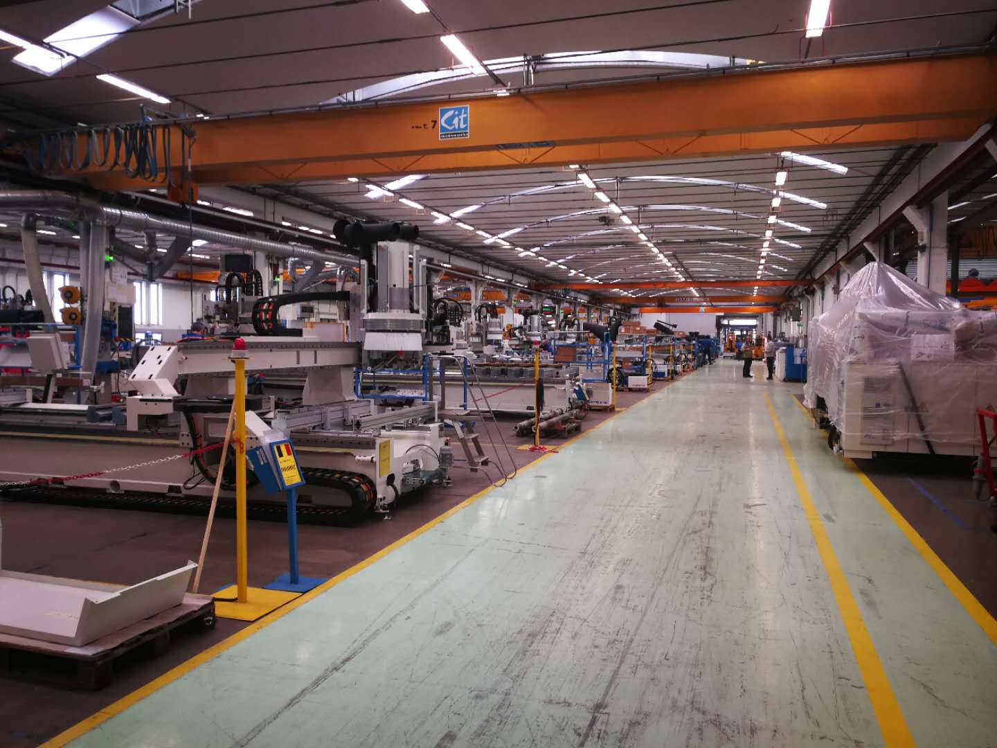 金堂木應邀遠赴意大利參觀scm集團