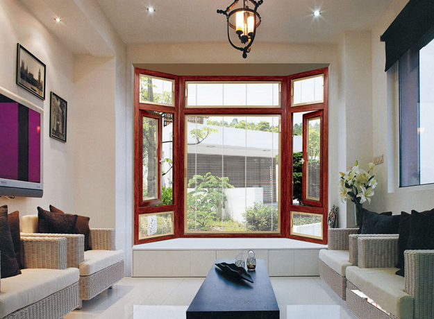 內開內倒鋁包木門窗