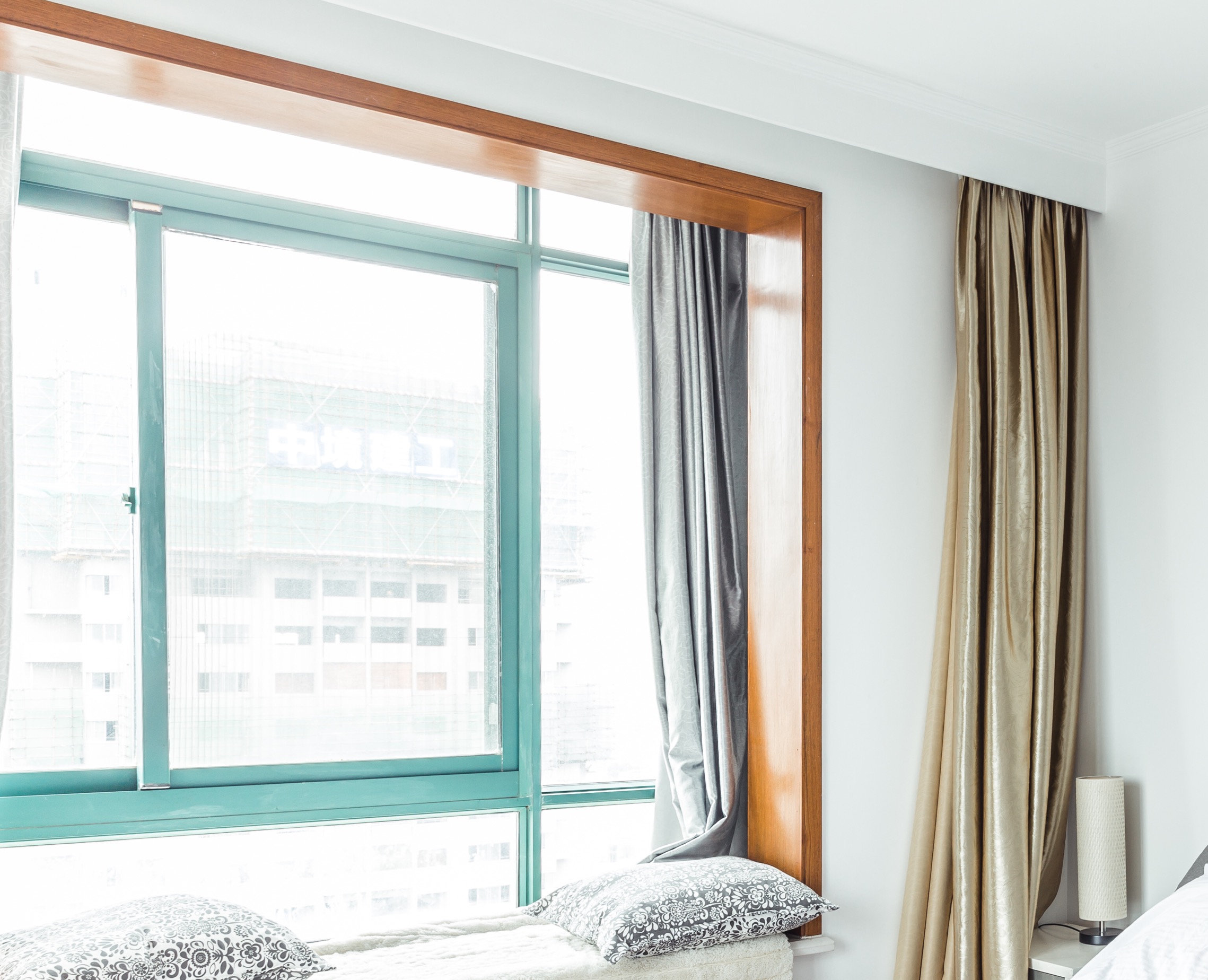 鋁包木門窗實拍